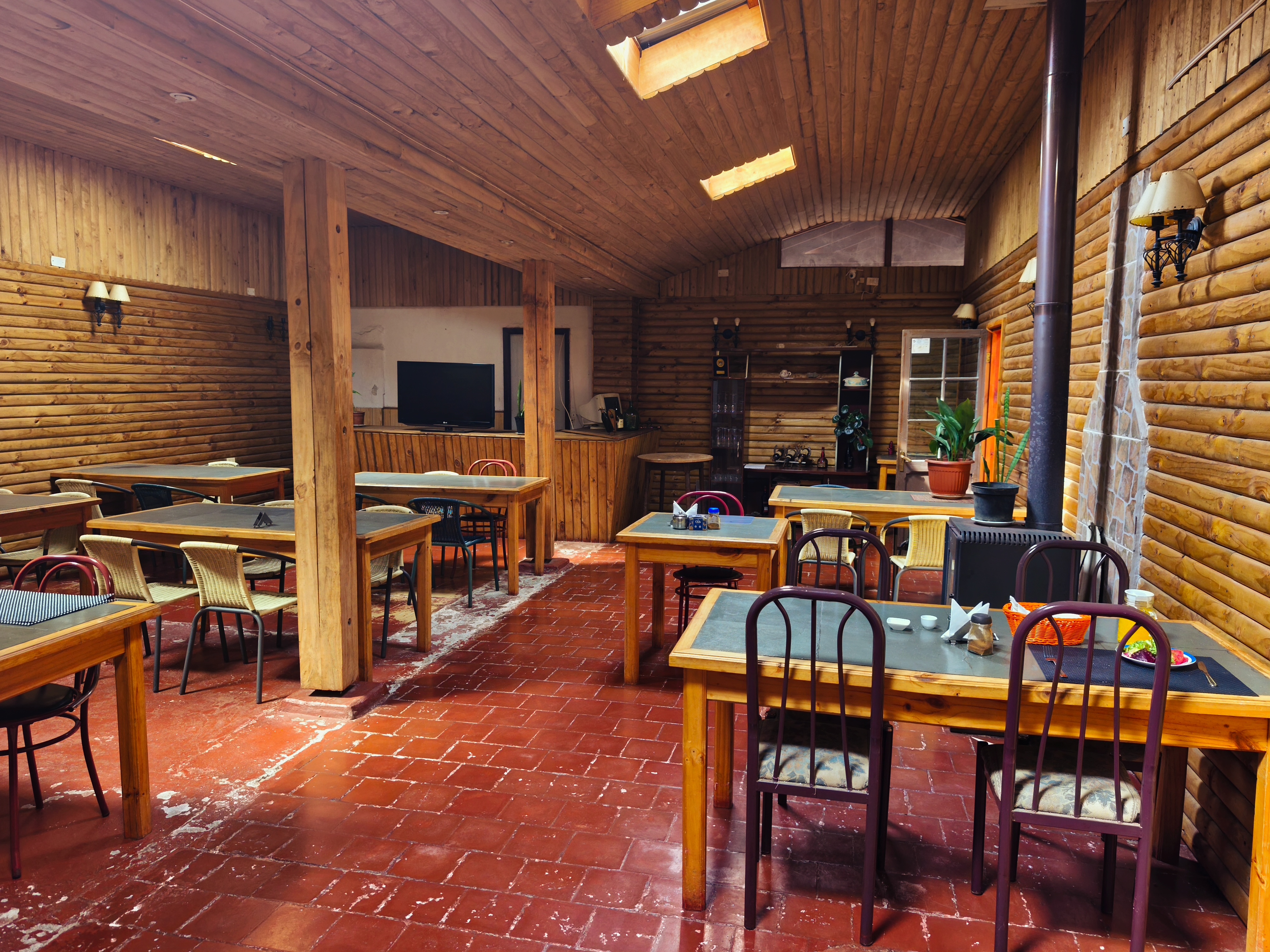 Área de comedor de la residencial